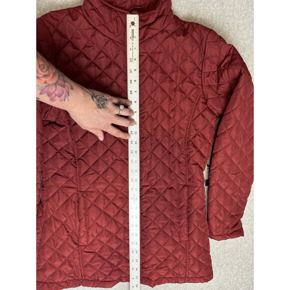 Johnathan Martin Collection for her Jacket - Size Small - Coat Red Burgundy - Picture 6 of 9